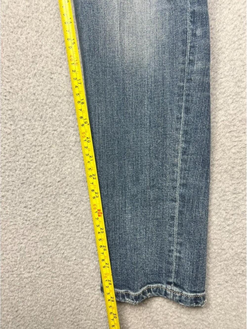 Soho Jeans Size 12 Womens Denim Embroidered Distressed Curvy Boyfriend Boho - Picture 4 of 9
